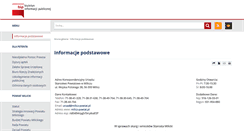 Desktop Screenshot of bip.milicz-powiat.pl